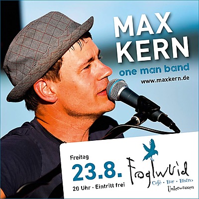 Max Kern One Man Band live im Biergarten 